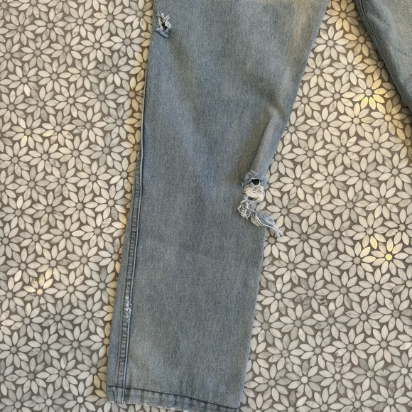 Women's Re/Done Originals Grunge Jeans in Dirty Destroy Wash, Size 26 - Picture 10 of 14